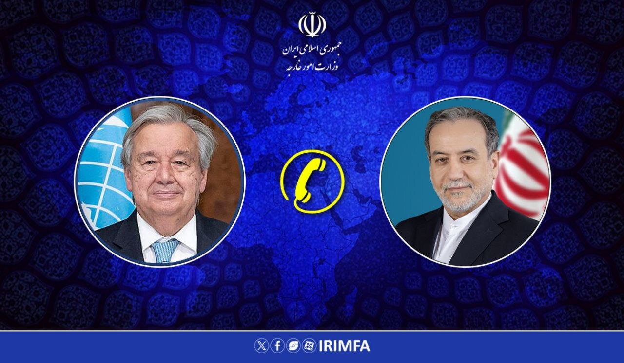 آمریکا گلایه عراقچی از گفتار و رفتار متناقض مقامهای آمریکا در تماس تلفنی با گوترش